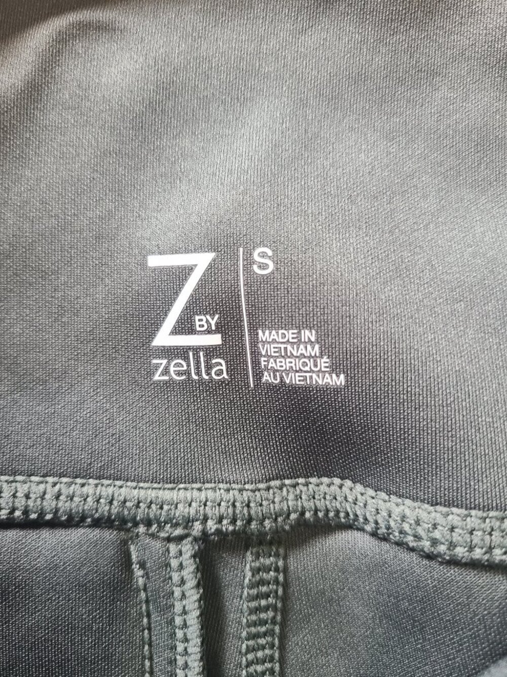 Z By Zella Aura High Waist 3-Pocket Ankle Split Leggings Olive Green- Size Small - Picture 5 of 8